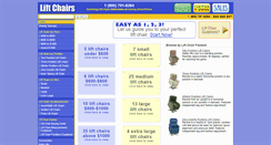Desktop Screenshot of lift-chairs.com